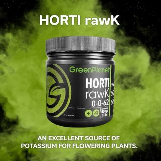 Deliver a high dose of pure K in the final weeks of flower with Horti rawK - one of our premium powder additives. Find it at your local Authorized GreenPlanet Retailer 🌿

#greenplanetnutrients #greenplanet #gpgrown #mygreenplanet #garden #hydroponics #craft #flower